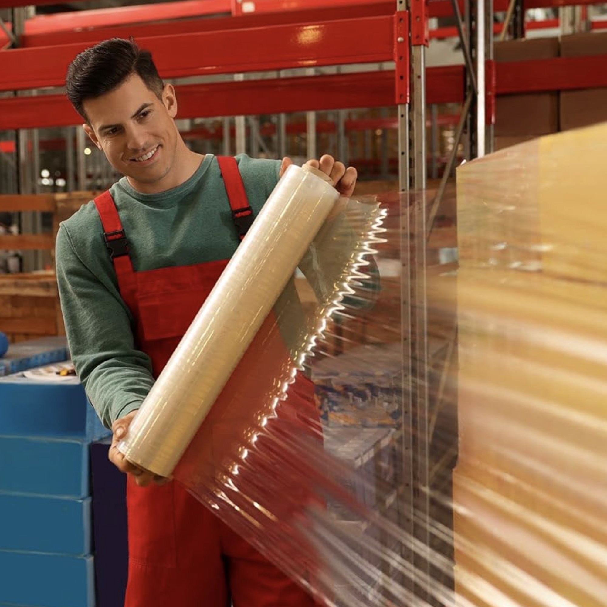 Best Quality Stretch Film 50 Cm X 300 Meters - 17Mc - 23 Mc Or Special Order - Strong And Flexible Foam Sheet Eco-Friendly