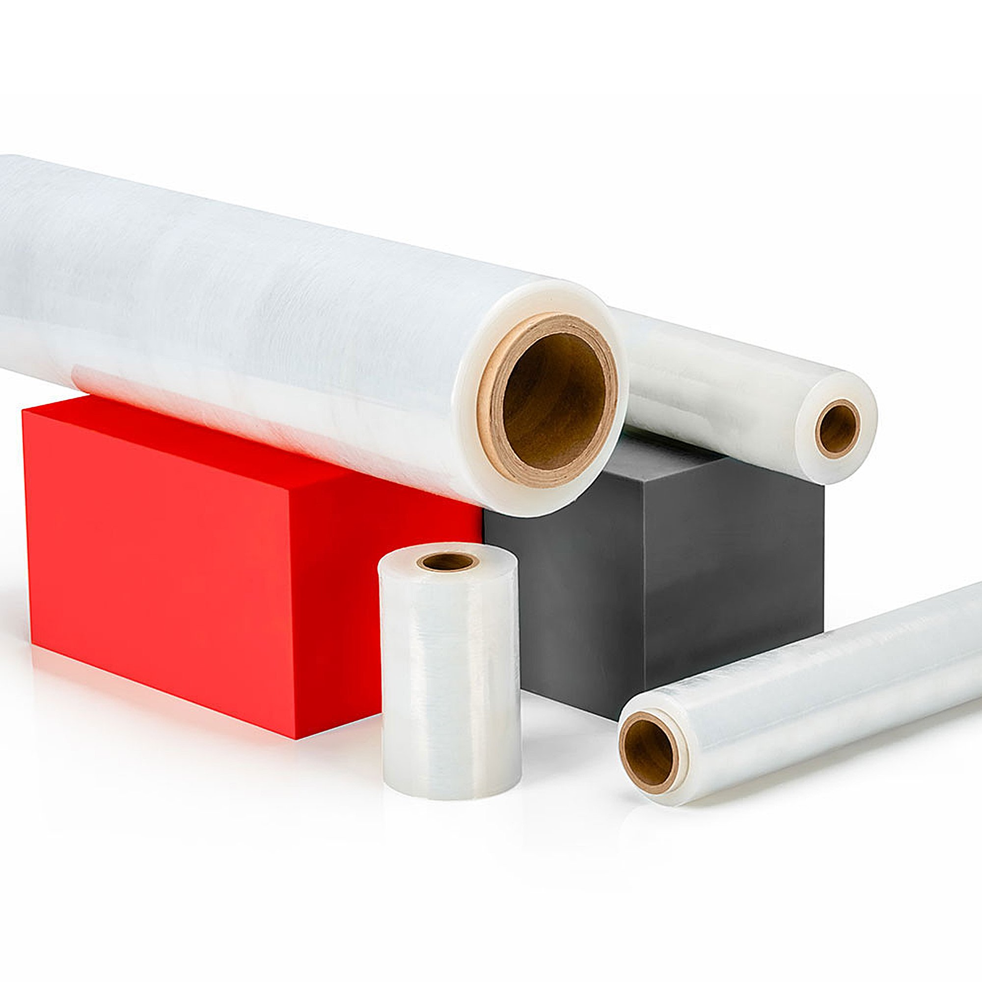 Best Quality Stretch Film 50 Cm X 300 Meters - 17Mc - 23 Mc Or Special Order - Strong And Flexible Foam Sheet Eco-Friendly