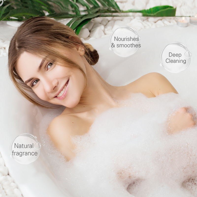 ESTELIN Body Care Product Natural Fruit Shower and Shave 2 in 1 Cleansing Mousse 370ml