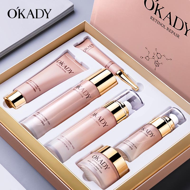 Best Retinol Products Organic Facial Skin Care Set Private Label Retinol Korean Skin Care Set