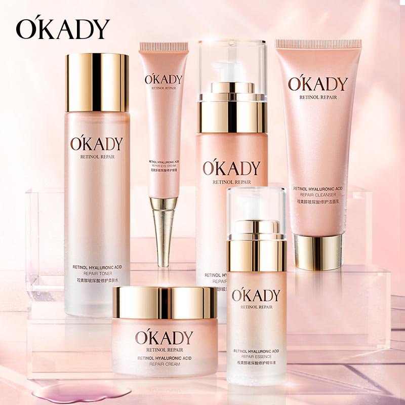 Best Retinol Products Organic Facial Skin Care Set Private Label Retinol Korean Skin Care Set