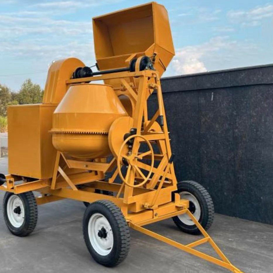 Diesel/Electric/Gasoline Camion Mixer Concrete Movil Plenamente El Sistema Concrete Mixers 600ml T King Concrete Mixer
