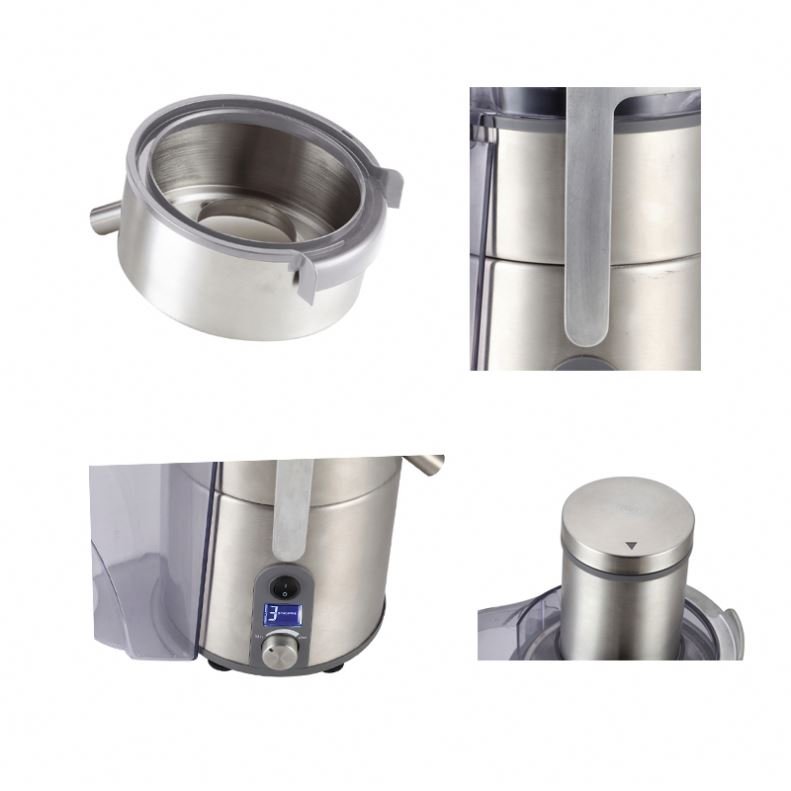 1200w DC motor fruit presses hot sell stainless steel switch juicer fruit squeezer press jus commercial cold press juicer