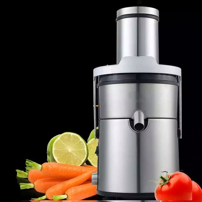 1200w DC motor fruit presses hot sell stainless steel switch juicer fruit squeezer press jus commercial cold press juicer