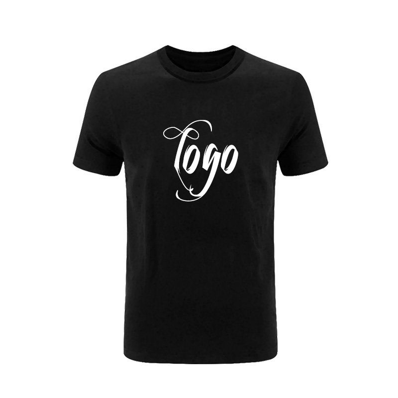 Customs Man's T Shirt Custom Design O Neck Bulk Production Facilities from Bangladesh T-shirt Men 100% Cotton Casual Printed