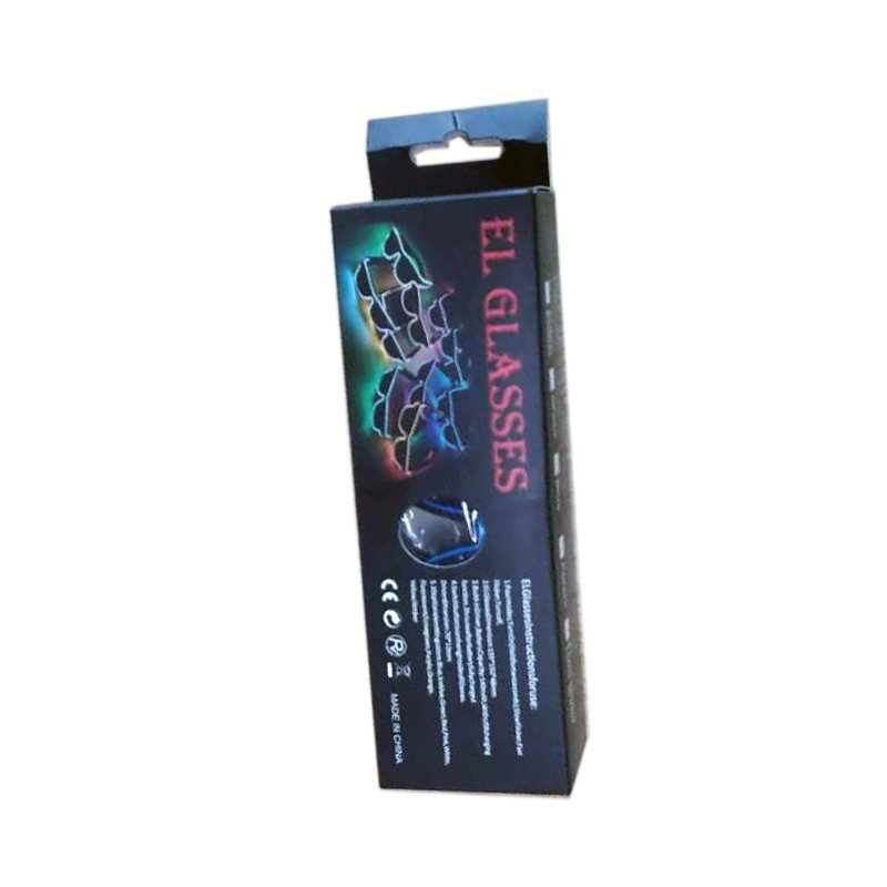 Rechargeable Wireless LED Sunglasses 10 Neon Colors Glowing Rave Party Glasses for Performance EL Products