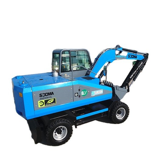 SOCMA Electric Crawler Excavator 8 ton with bucket