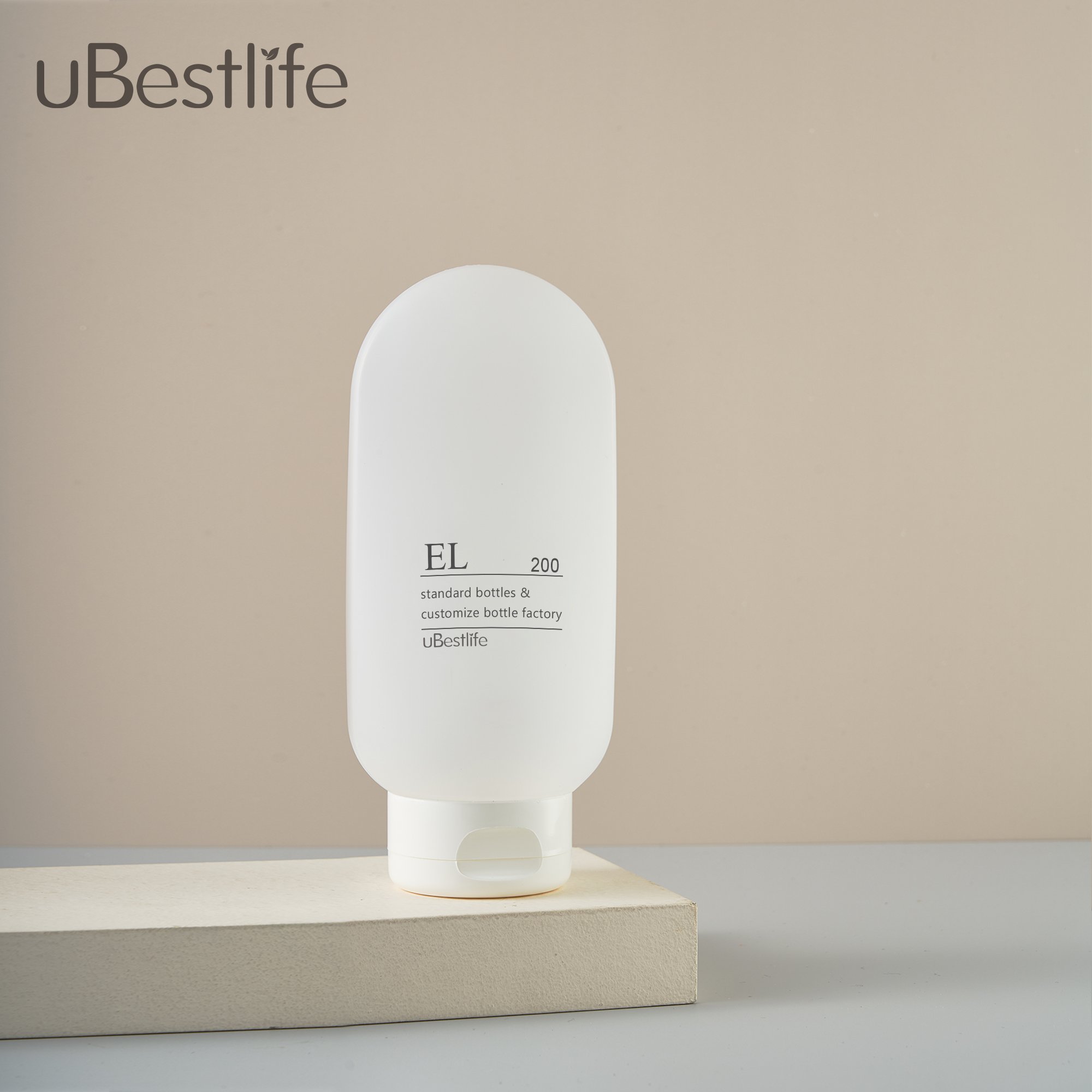 EL Cosmetic Packaging 30ml 60ml 100ml 120ml 150ml 200ml Plastic PE squeeze tube for cleanser sunscreen hand cream bottle