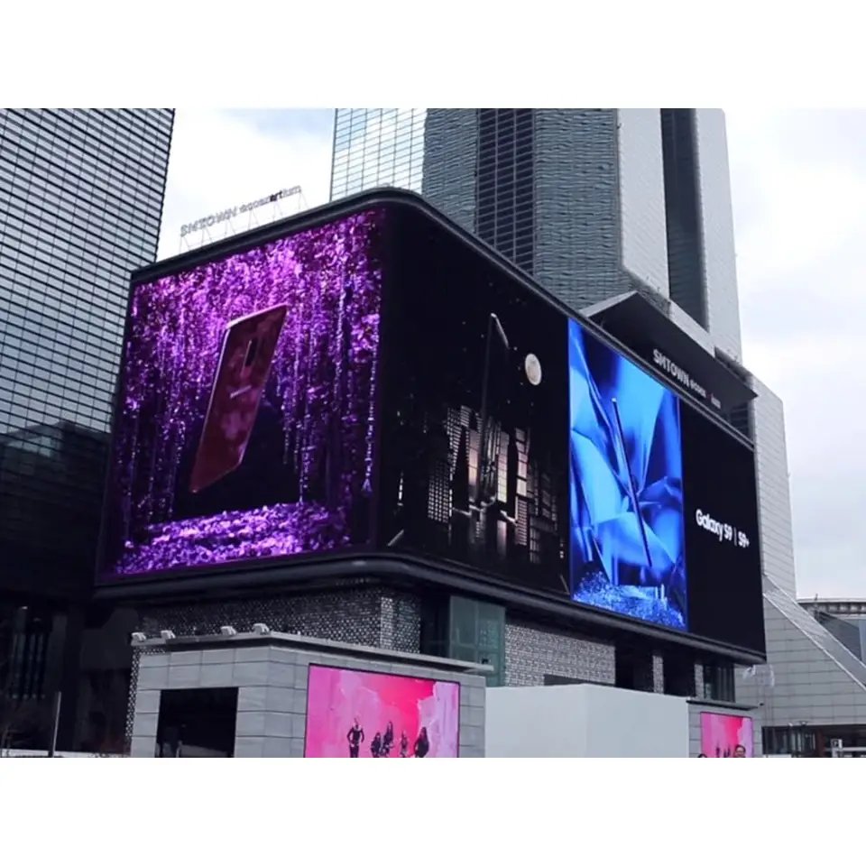 Naked-Eye 3D Effect HD Big Outdoor Advertising Multiple sizes LED Billboard Display Billboard Exterior giant Led Screen