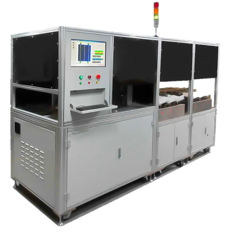 Solar Cell Power Testing And Sorting Machine Solar Cell IV Test And EL Test And Color Sorting Machine