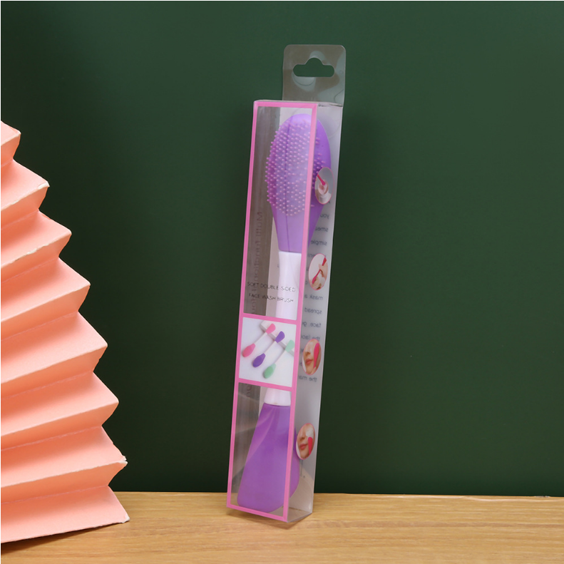 Customized clear transparent beauty instrument plastic folding PET PVC packaging box (excluding products inside the box)