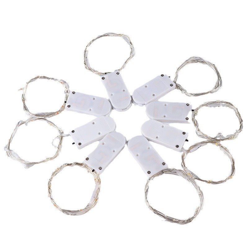 Xmas Micro Led String Lights Mini Battery Powered Copper Wire Starry Fairy Lights Led String Lights for Wedding Christmas Party