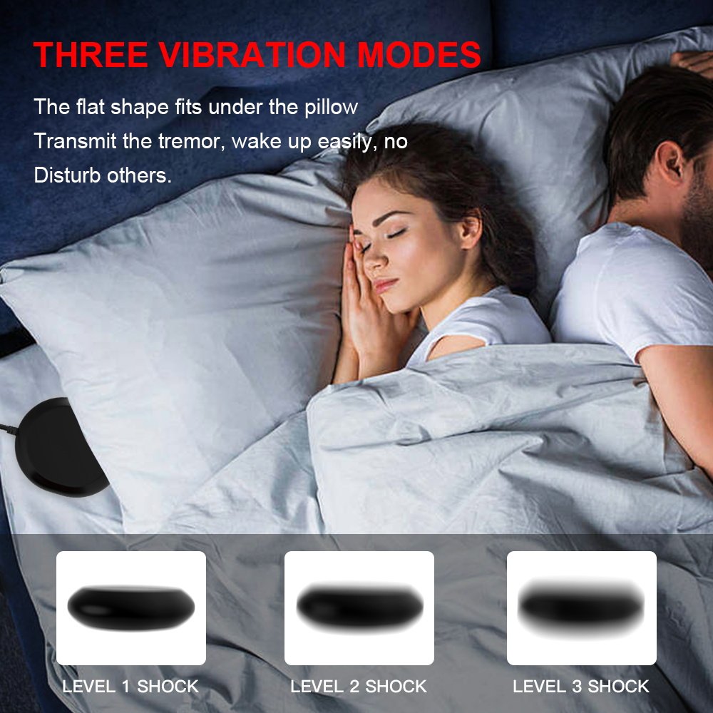 Popular Large Digital Vibrating Alarm Clock With Charging Desk Led Digital Clock With Screen Auto Adjusting Usb Charger