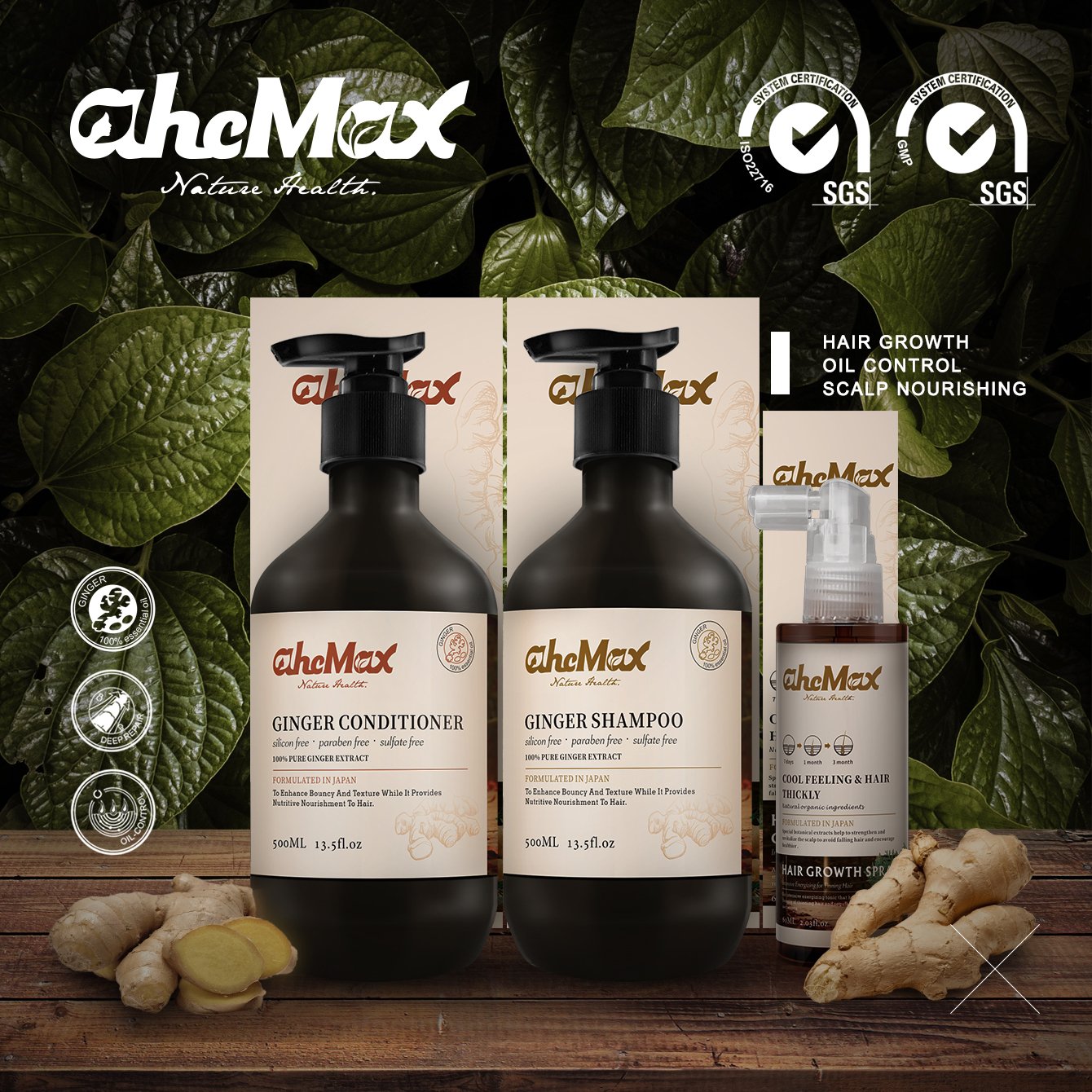 R&D manufacturer custom Private Label OEM Hair care products Copy the sample