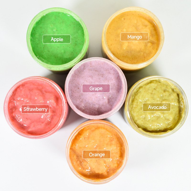 OEM Body Cleansing Products Private Labels Natural Fruits Plant Extract Exfoliating Body scrub (400g/13.5fl.oz)