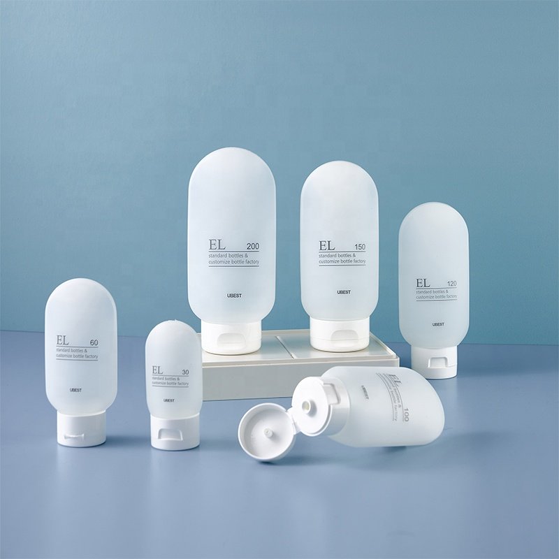 PE Plastic Squeeze Tottle Leak Proof Travel Bottles Cosmetic Containers Silicone Travel Bottles Set Shampoo Bottles