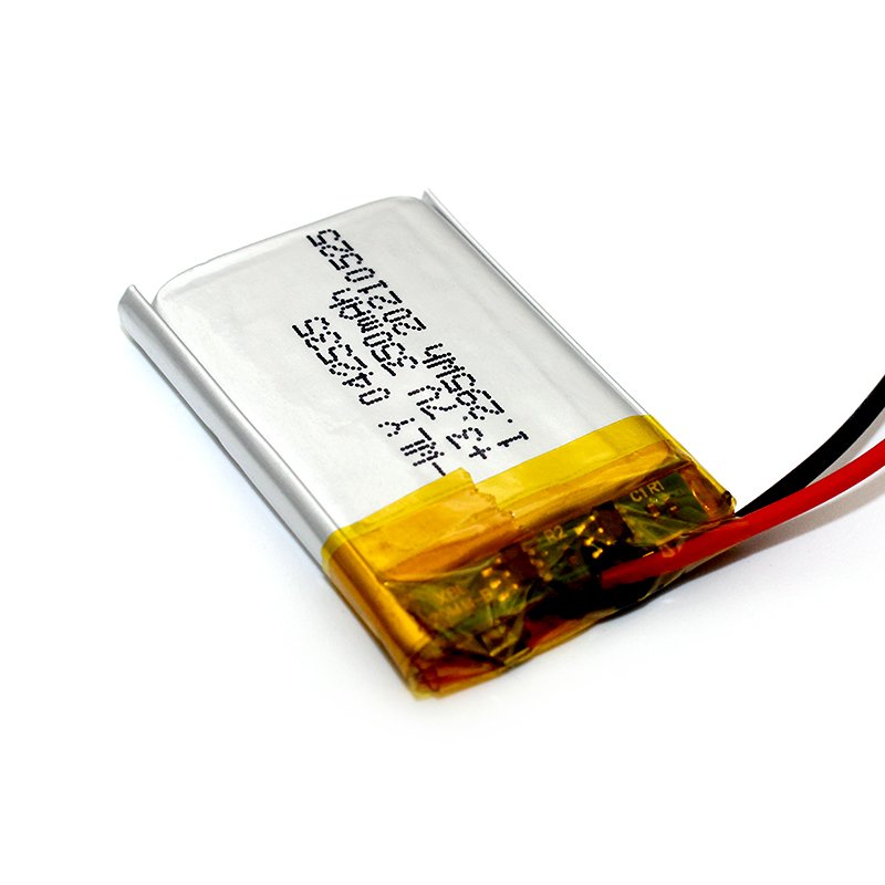 WLY 3.7v 350mah 042535 Replaceable Lipo Battery Power Lithium Polymer Ion Battery With Two Lines For Electronic Product