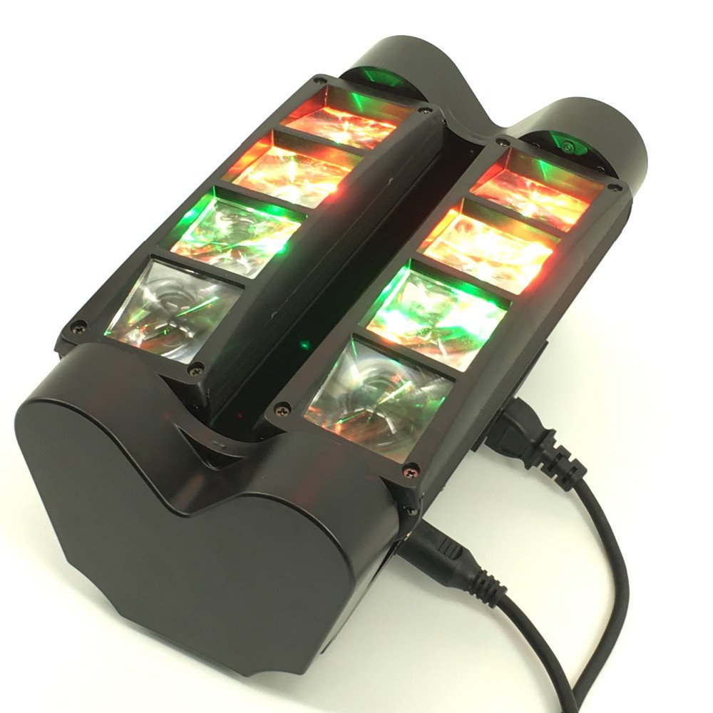 Wholesale Mini LED Spider Light RGBW 4in1 Moving Head DJ Equipment 8eye spider beam Disco Light