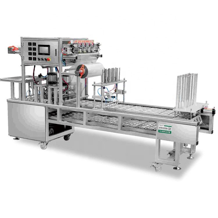 Plastic cup sealing machine jelly cup filling and sealing machine Production Line Bottle Water Filling Machine Automatic
