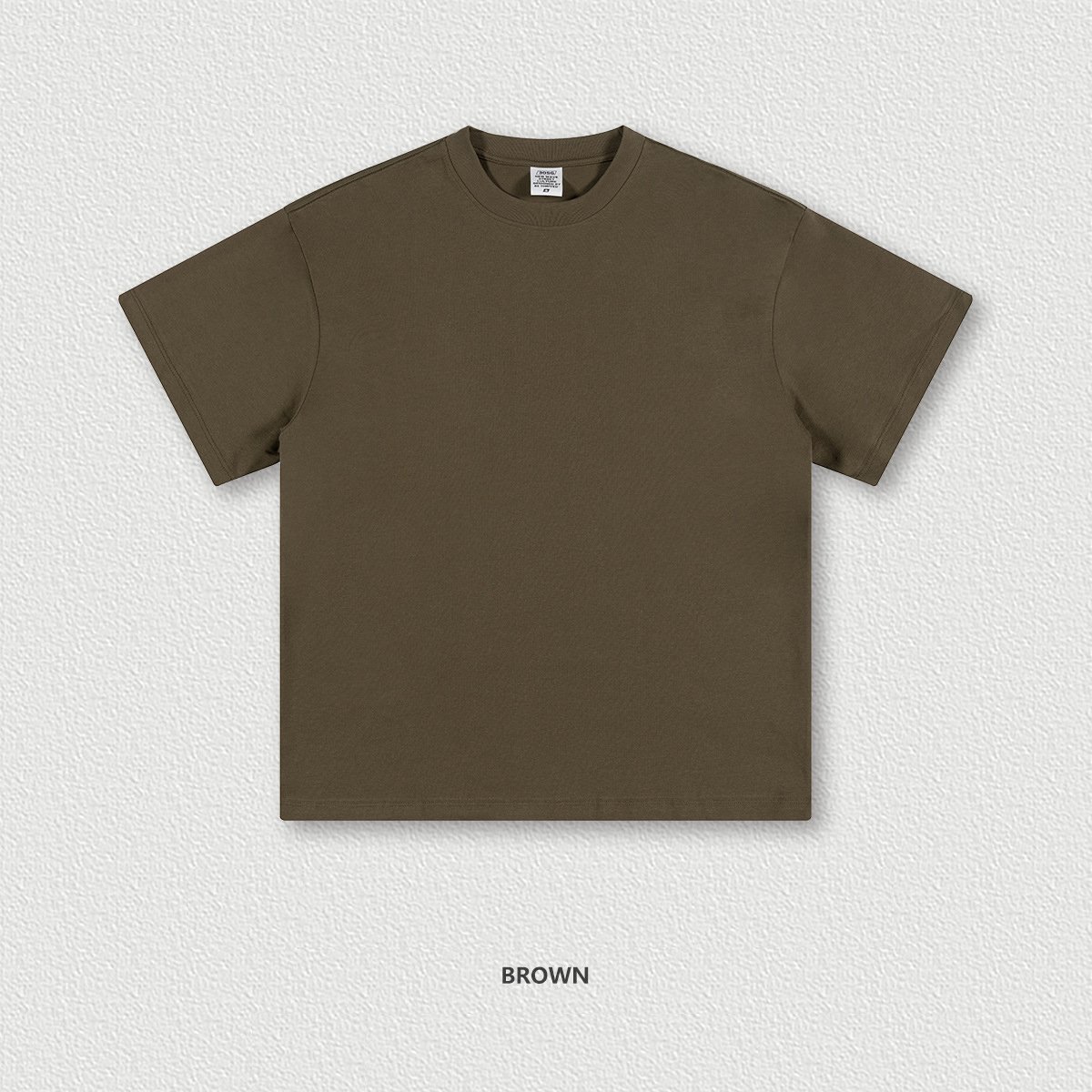 2024 New Products Custom Washed Heavy Cotton 305G blank loose Round Neck Unisex High Quality Vintage Short Sleeve T-shirt