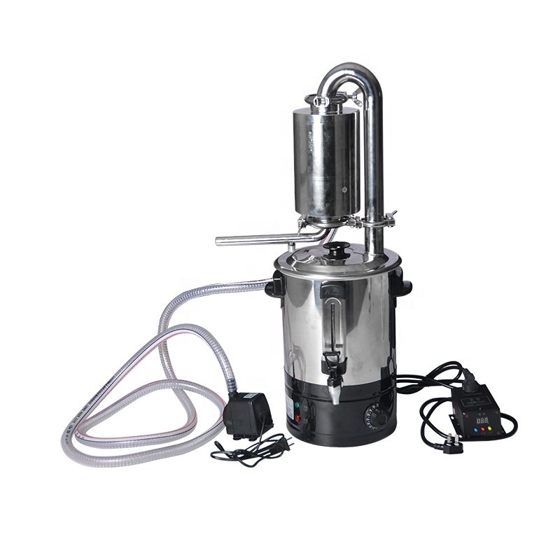 50l 500ml distilling steam distillation plants equipment distiller extraction machine for essential oil oils extractor glass