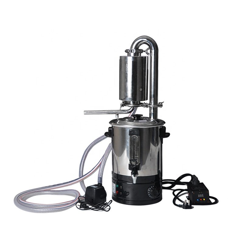 50l 500ml distilling steam distillation plants equipment distiller extraction machine for essential oil oils extractor glass