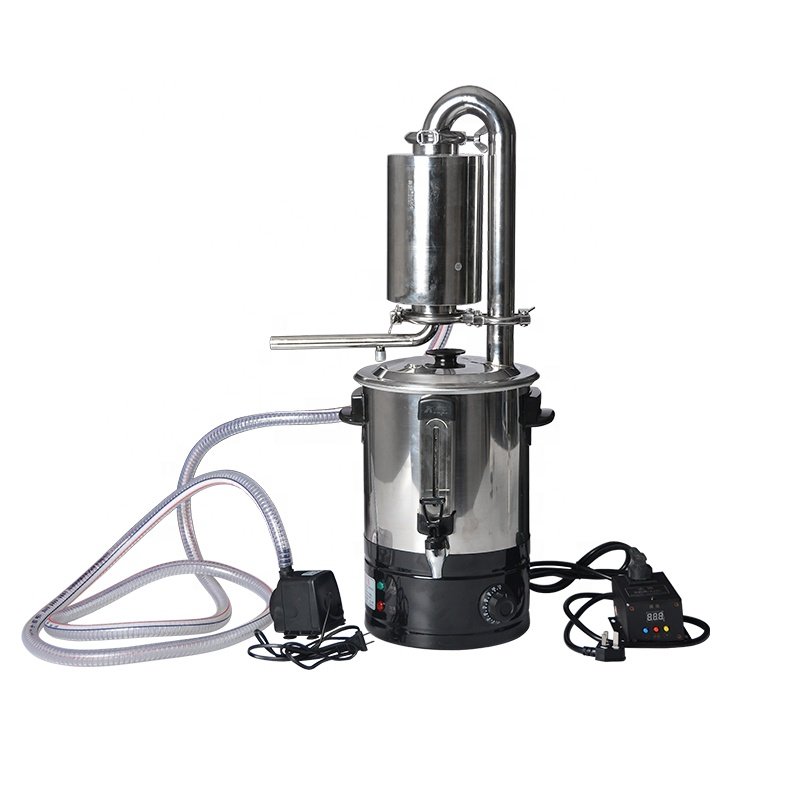 50l 500ml distilling steam distillation plants equipment distiller extraction machine for essential oil oils extractor glass