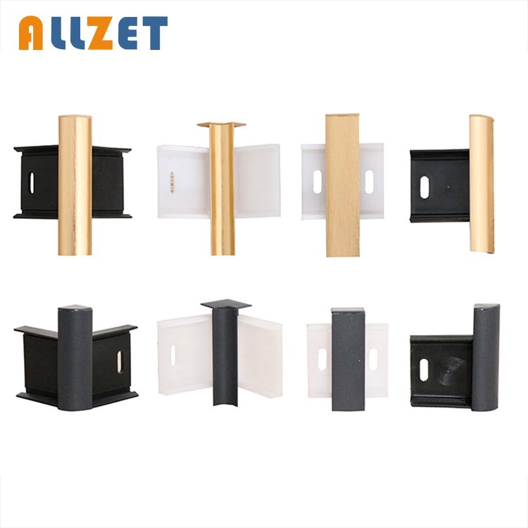 Decorative Flooring Accessories Led Bar Strip Light Metal Skirting Board Home Aluminum alloy Baseboard profile Plinths