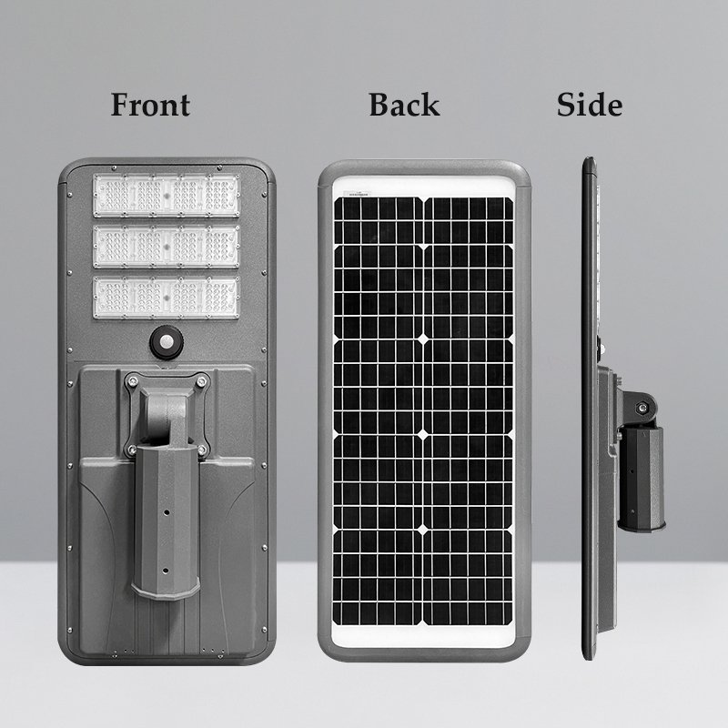 Nokin Solar Lighting 12W LED Integrated Solar Street Light With Pole