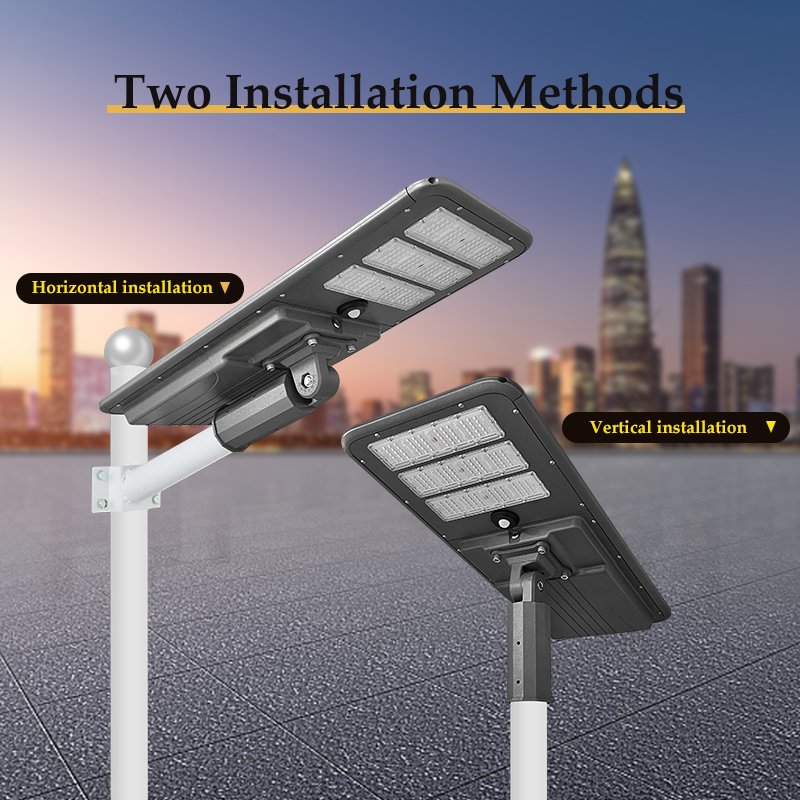 Nokin Solar Lighting 12W LED Integrated Solar Street Light With Pole
