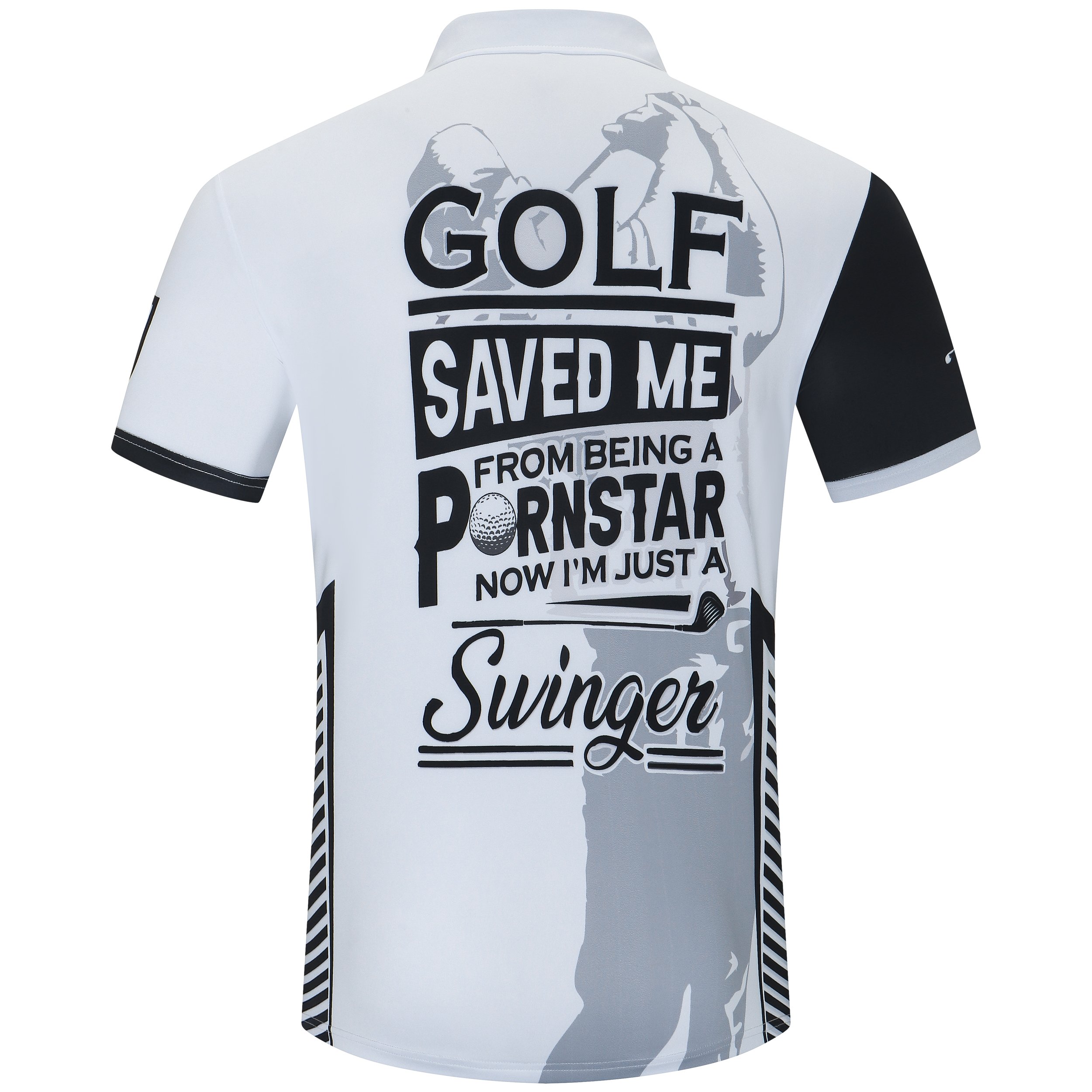 Custom golf polo shirt polyester spandex