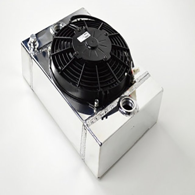 Aluminium race Radiator Rad Upgrade 70 Core Depth 4-Row Downflow