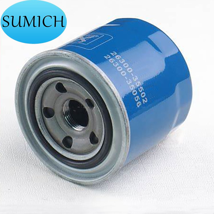 Wholesale High performance oil filter paper oil filter 26300-35502 26300-35501 26300-35500 machine oil filter