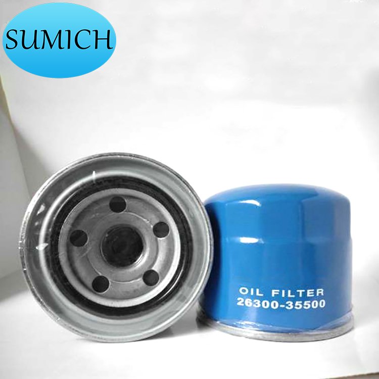 Wholesale High performance oil filter paper oil filter 26300-35502 26300-35501 26300-35500 machine oil filter