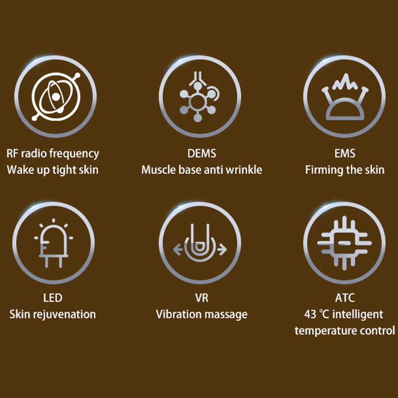Household Multifunctional Beauty Equipment RF Beauty Instrument EMS Lifting Firming And Anti-wrinkle Beauty Instrument