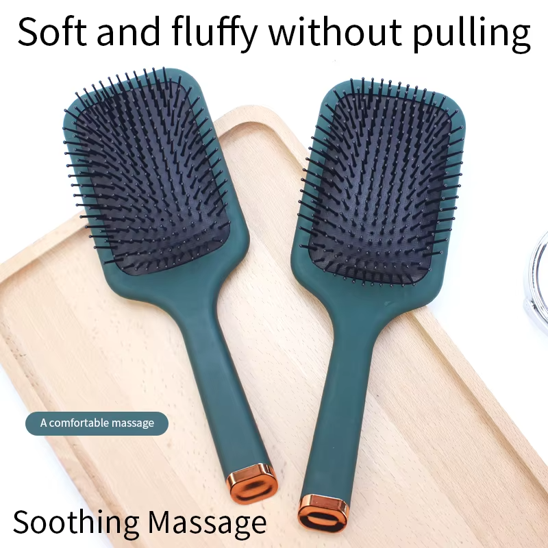 2024 new design product China high standard pore design massage comb soothing scalp caring massage comb hairdressing brush