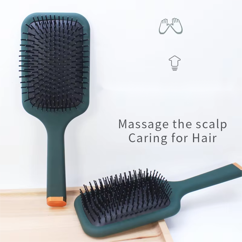2024 new design product China high standard pore design massage comb soothing scalp caring massage comb hairdressing brush