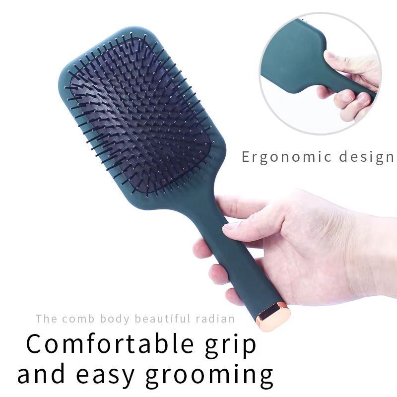 2024 new design product China high standard pore design massage comb soothing scalp caring massage comb hairdressing brush