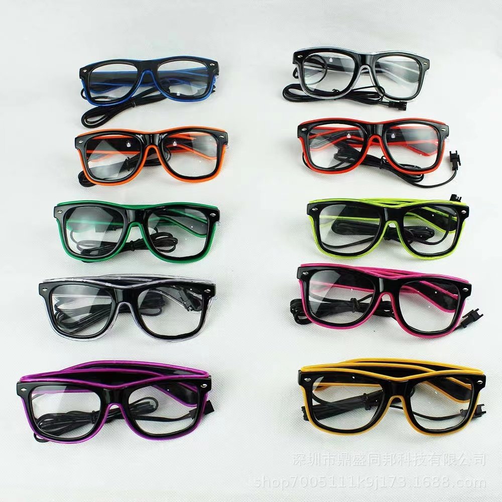 EL luminscent glasses , L, Prom Decoration cold glasses , glasses for bar party gifts