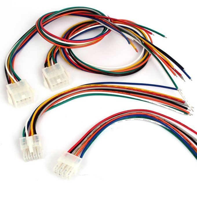 JST 2pin male female mini EL 4.5mm plug socket 2.5 wire harness cable assembly manufacturer