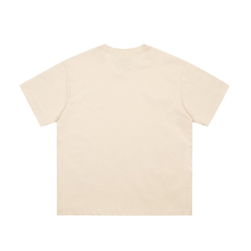 Hand Painted Graffiti Printed Short Sleeved T-shirt Top Luxury High-End Products Gallery Tshirt