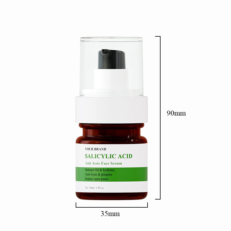 Wholesale Skin Care Salicylic Acid Green Tea Pore Shrinking Anti Acne Pimple Face Serum Suero para el tratamiento del acne