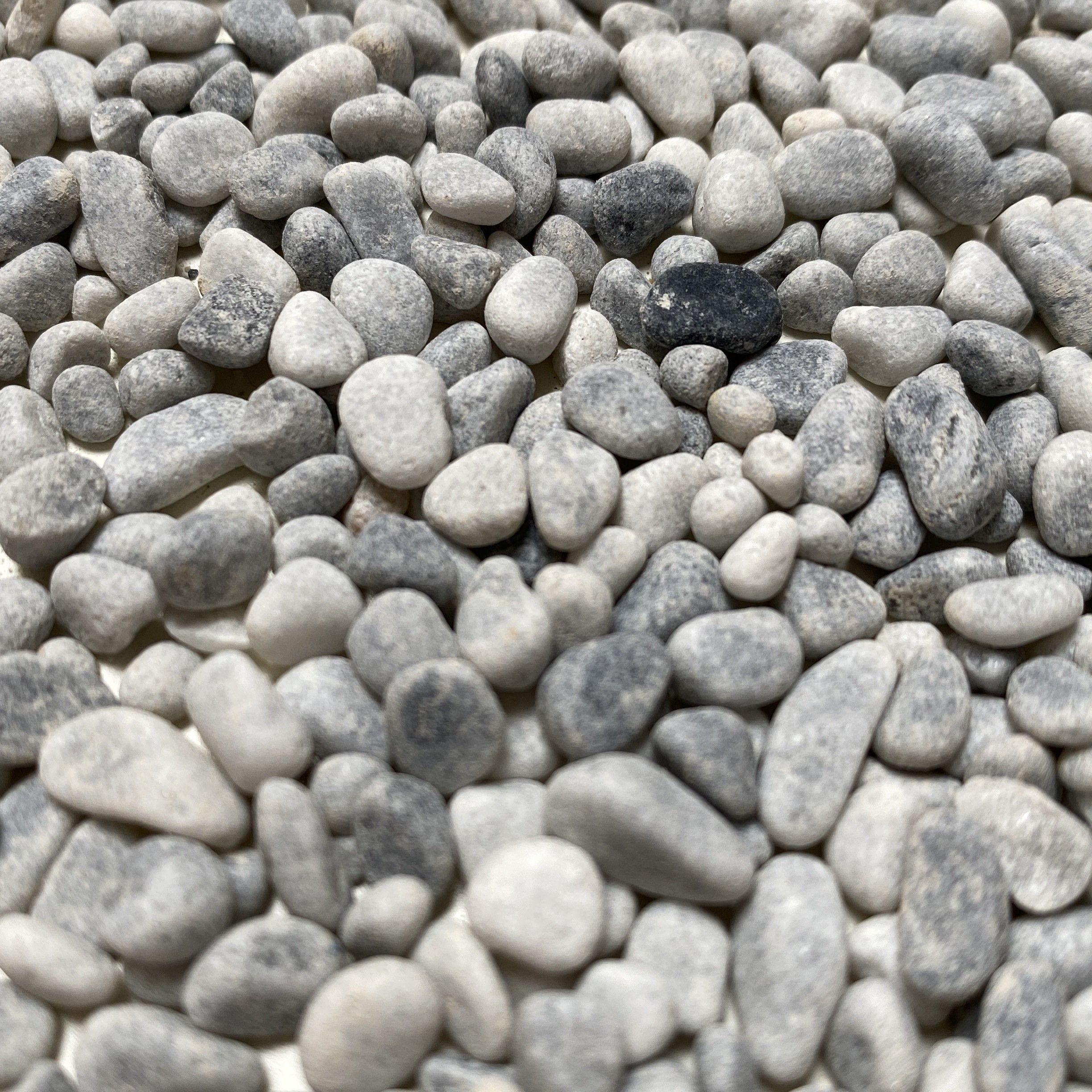 Blue Grey Pebbles Exclusive product Marble stone mixed Rounded