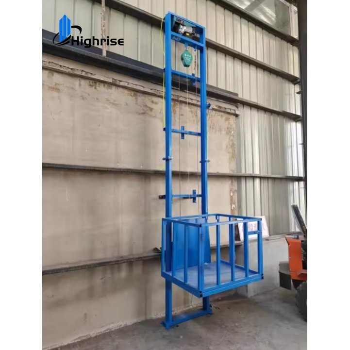 Best price 1500kg freight elevator/cargo lift malaysia/hydraulic warehouse electric elevator cargo lift Ce