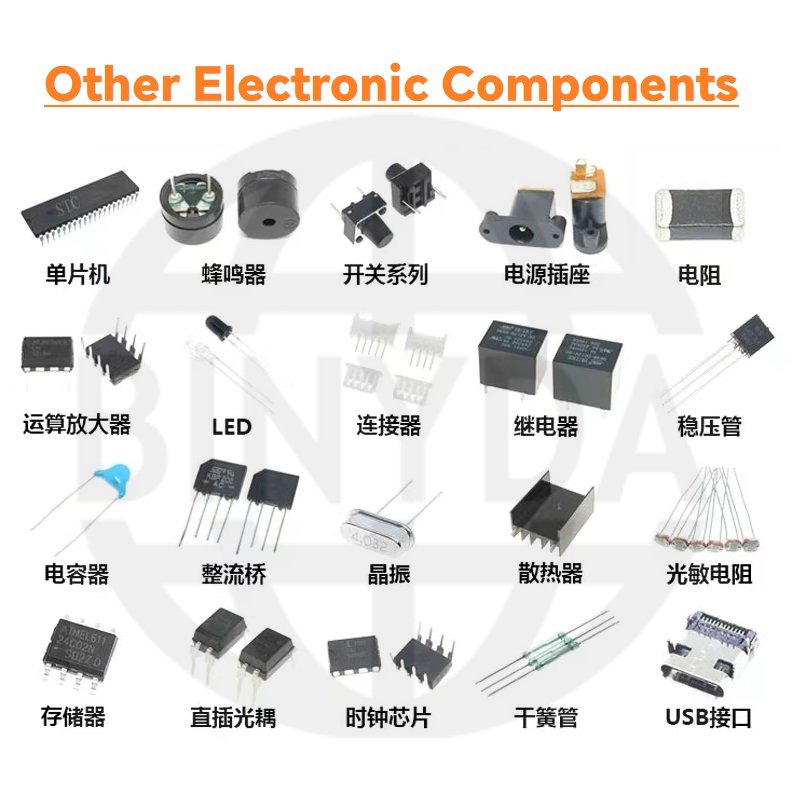 PRODUCT Other Electronic Components Resistor Capacitors LED Transistors PCB Board IC Integrated Circuit