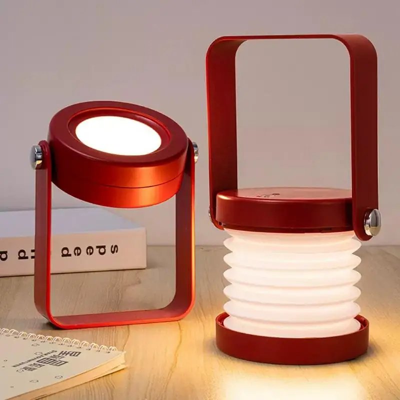 Touch-Activated Telescopic LED Lamp Rechargeable Night Light and Reading Lamp Night Light Reading Portable Lamp Home Decor