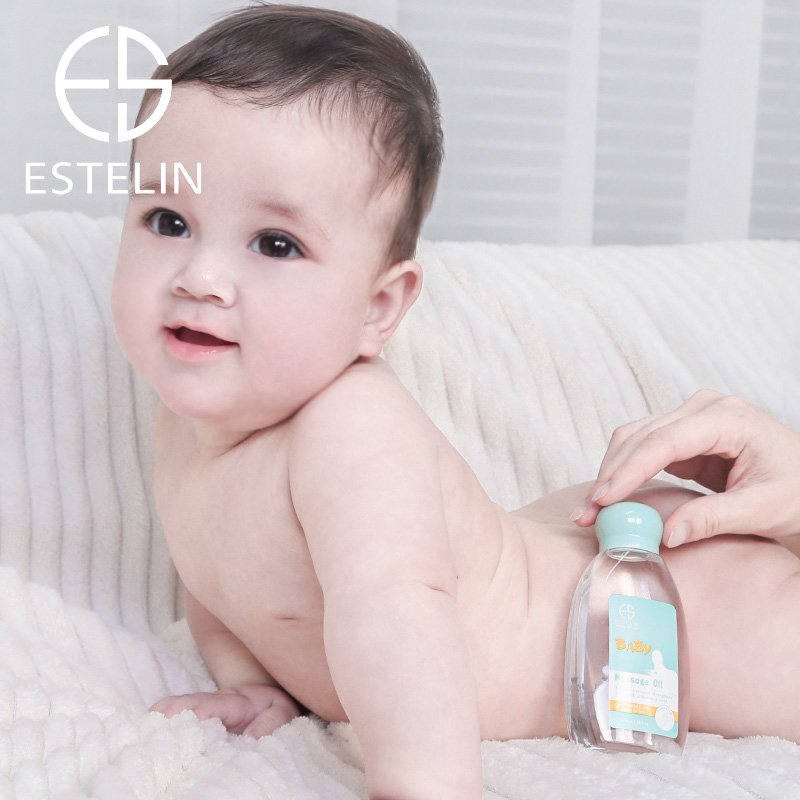 ESTELIN Baby Products Skin Care Moisturizing Nourishing Smoothing Baby Massage Oil 100ml