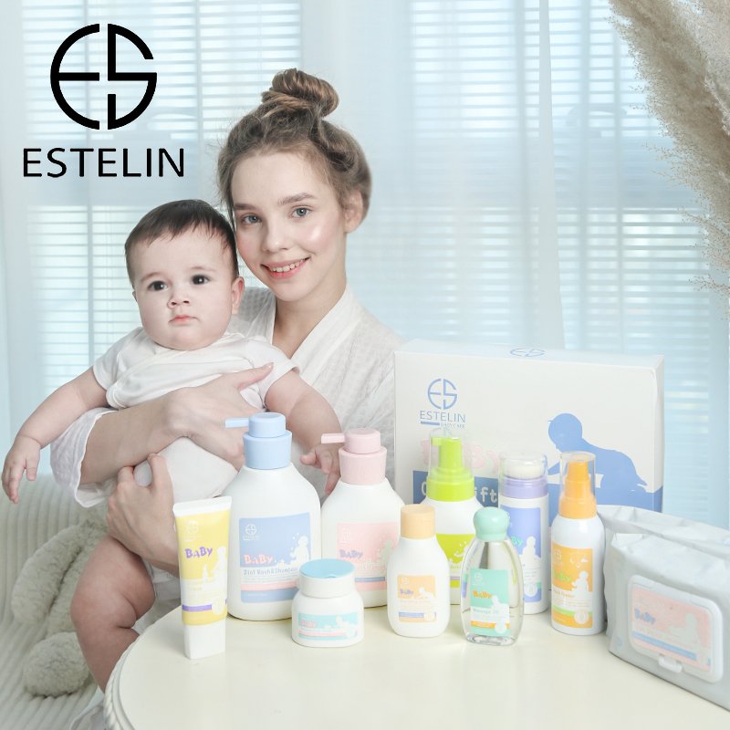 ESTELIN Baby Products Skin Care Moisturizing Nourishing Smoothing Baby Massage Oil 100ml