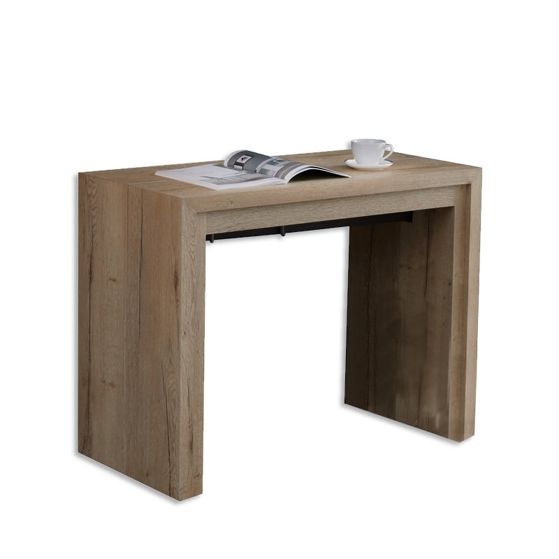 Nordic Minimalist Living Room Furniture Convertible Large Table Wood For Tiny Houses