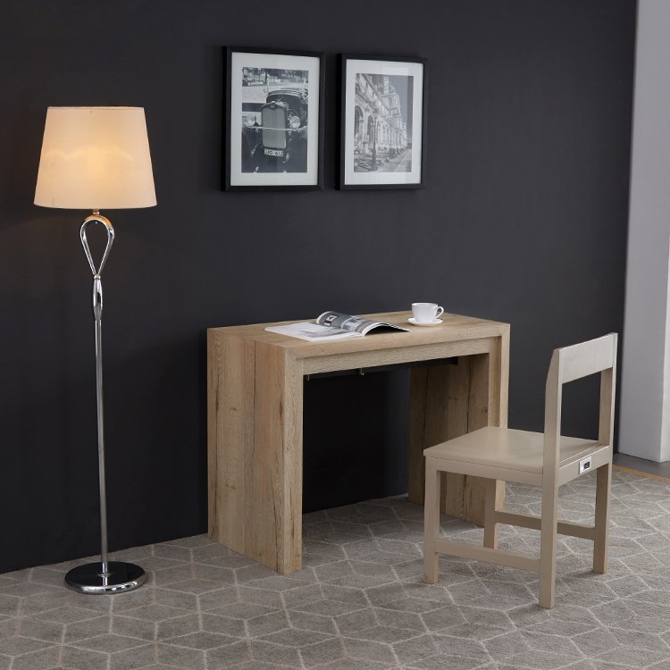 Nordic Minimalist Living Room Furniture Convertible Large Table Wood For Tiny Houses